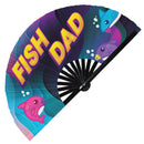 Fish Dad Bamboo Hand Fan