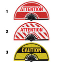 Road Signs Bamboo Hand Fan