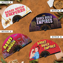 Babes Build Empire Bamboo hand fan