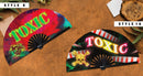Toxic Bamboo Hand Fan