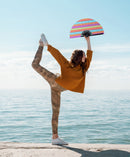 Easter Egg Pattern Bamboo Hand Fan