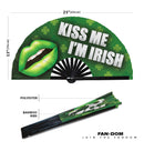 St Patricks Day Bamboo Hand Fan