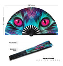 EDM Bamboo Hand Fan