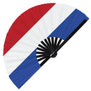 National Flags Europe Bamboo Hand Fan