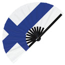 National Flags Europe Bamboo Hand Fan