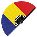 National Flags Europe Bamboo Hand Fan