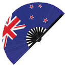 National Flags Asia Bamboo Hand Fan