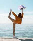 Easter Bunny Egg Bamboo Hand Fan