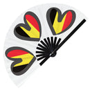 National Flags ESC Bamboo Hand Fan