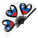National Flags ESC Bamboo Hand Fan