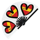 National Flags ESC Bamboo Hand Fan