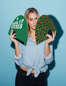 St Patricks Day Bamboo Hand Fan