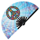 EDM Bamboo Hand Fan
