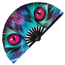 EDM Bamboo Hand Fan