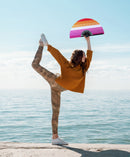 Pride Flag LGBTQA Bamboo Hand Fan