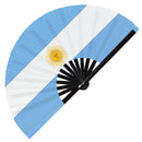 National Flags US Bamboo Hand Fan