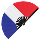 National Flags Europe Bamboo Hand Fan