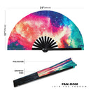 Galaxy Bamboo Hand Fan