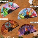 Dragon Bamboo Hand Fan