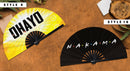Popular Japanese Words Bamboo Hand Fan