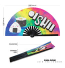 Popular Japanese Words Bamboo Hand Fan