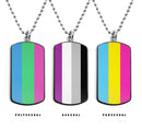 Pride Flags Dog Tag Necklace