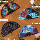 Dragon Bamboo Hand Fan