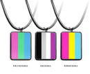 Pride Flags Dog Tag Necklace