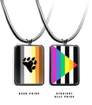 Pride Flags Dog Tag Necklace
