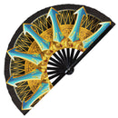 Female Ninja Cosplay Bamboo Hand Fan