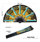 Female Ninja Cosplay Bamboo Hand Fan