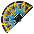 Female Ninja Cosplay Bamboo Hand Fan