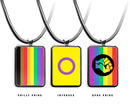 Pride Flags Dog Tag Necklace