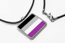 Pride Flags Square Pendant Necklace