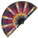Female Ninja Cosplay Bamboo Hand Fan