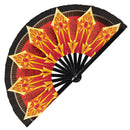 Female Ninja Cosplay Bamboo Hand Fan