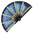 Female Ninja Cosplay Bamboo Hand Fan