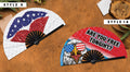Hand Fan 4th July USA | Americana American Patriotic Pride Gifts Funny 4th of July Folding Fans