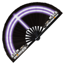 Light Fan Saber Costume Bamboo Hand Fan